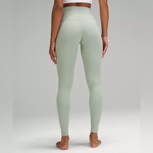 lululemon athletica Light Green Leggings